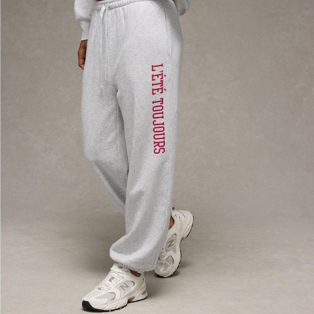 American Eagle, The Summer I Turned Pretty, Gray Cozy Sweatpants Sz XL NWT